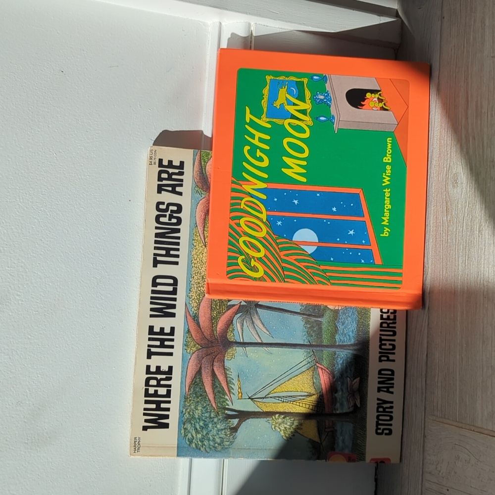 Vintage GoodNight Moon and Where the Wild Things Are Bundle Anniversary Edition